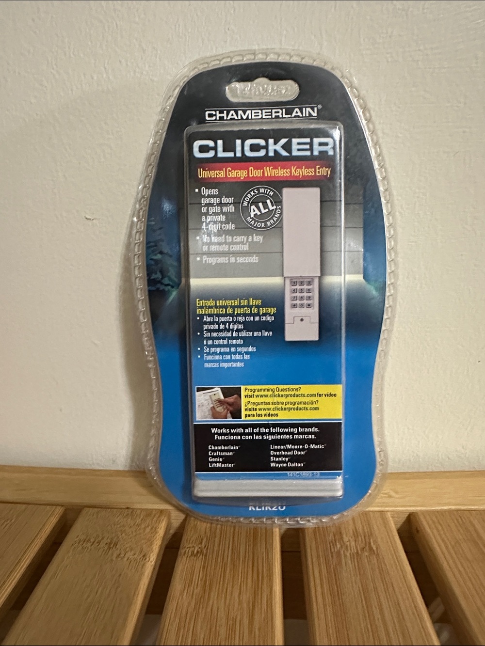 Chamberlain Clicker Universal Garage Door Keyless Entry - KLIK2U